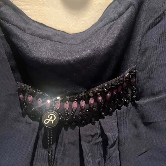 Navy Blue Formal Dress - Picture 6 of 11